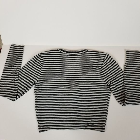 Urban Outfitters Striped Cardi black/white - Picture 2 of 3